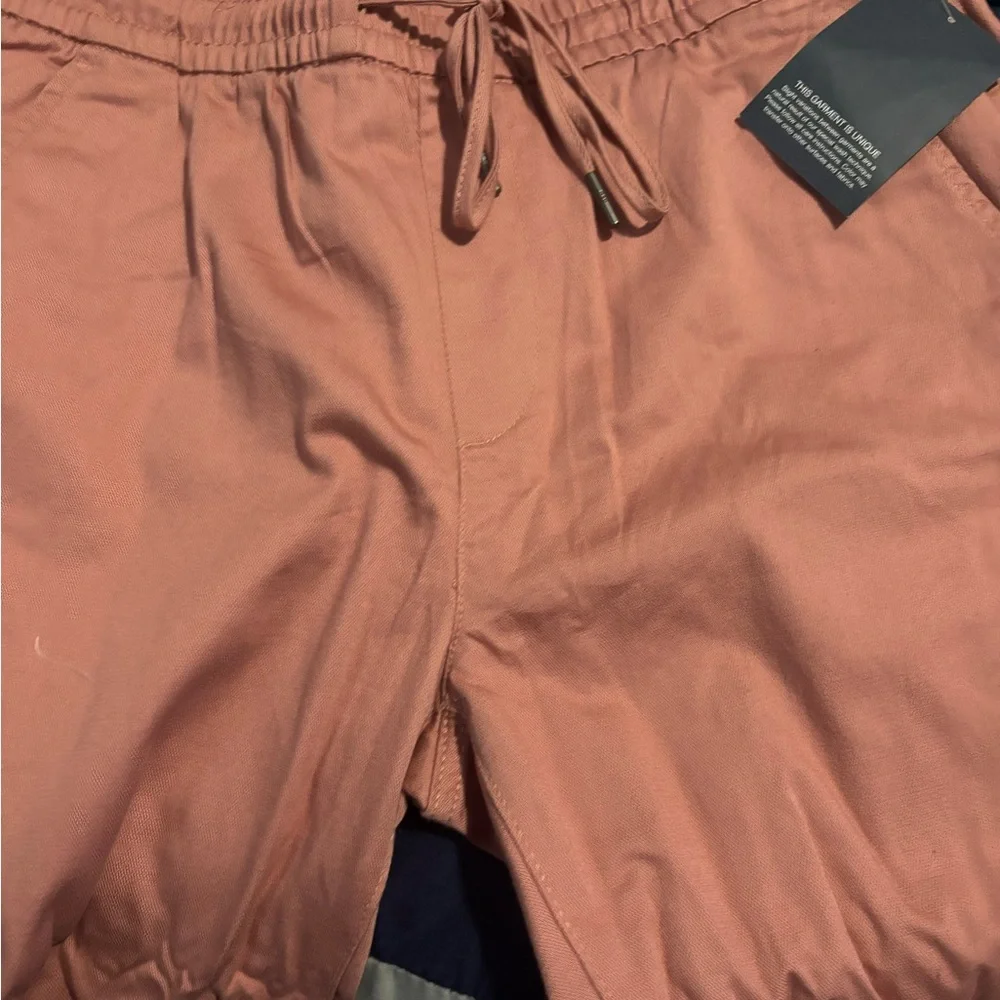 GAP Terracotta Drawstring Pants - Picture 1 of 3